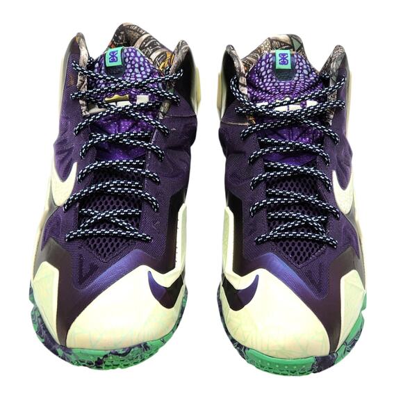 Nike LeBron 11 GS All Star 621712-701 Cashmere Green Glow Shoe EU 40 US 7Y - NWB - Picture 4 of 9